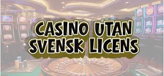 Casinon utan licens - En djupdykning i en växande trend Casinon utan licens - En djupdykning i en växande trend